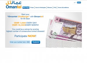 Omantel Challenge Website