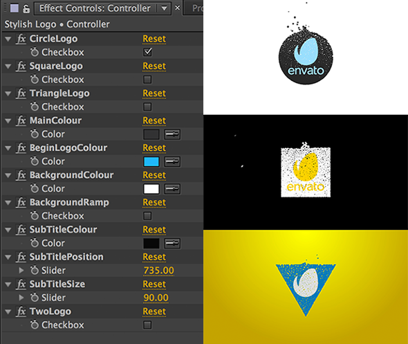 After Effect Stylish Logo Video
